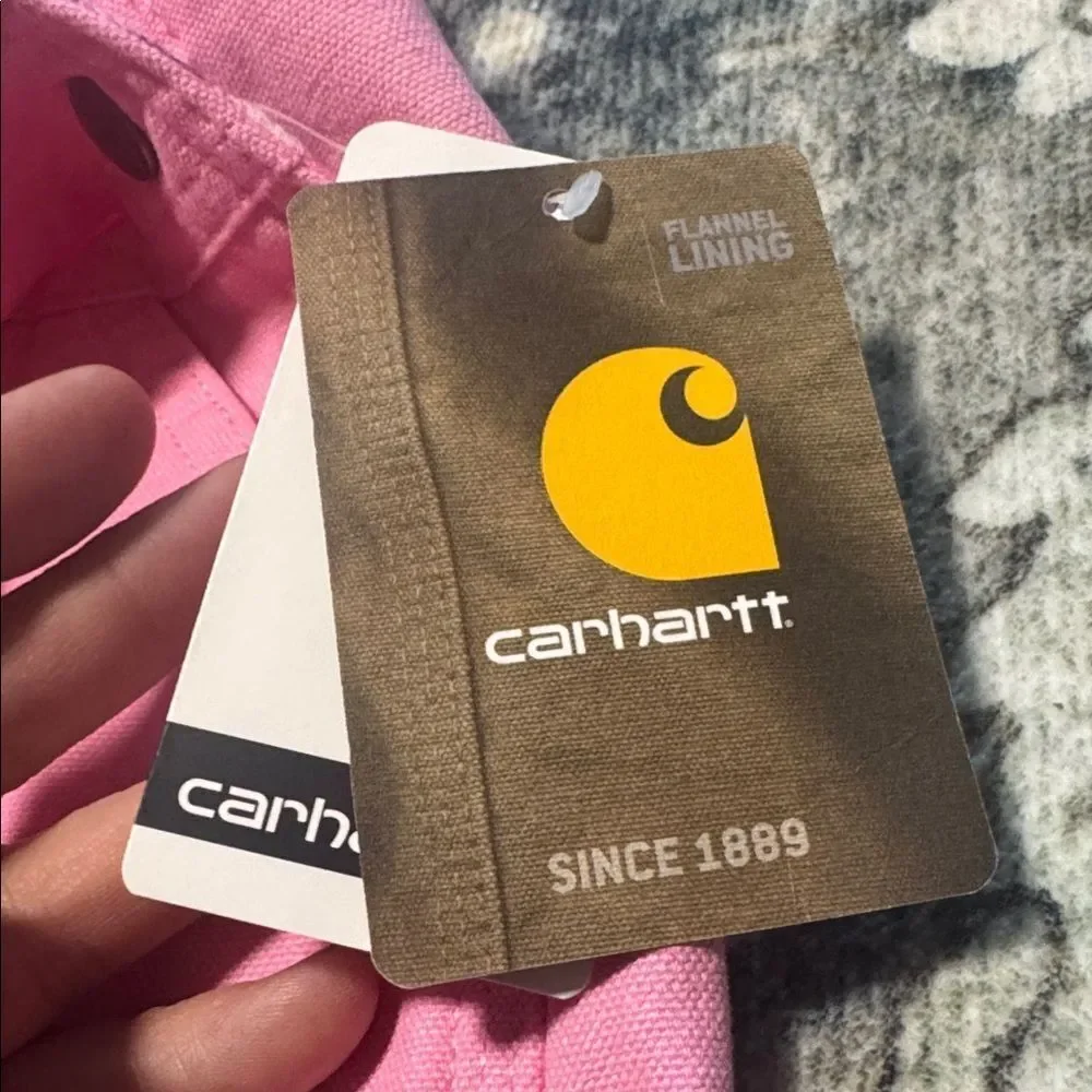 NWT Carhartt Baby Flannel Lined Overalls